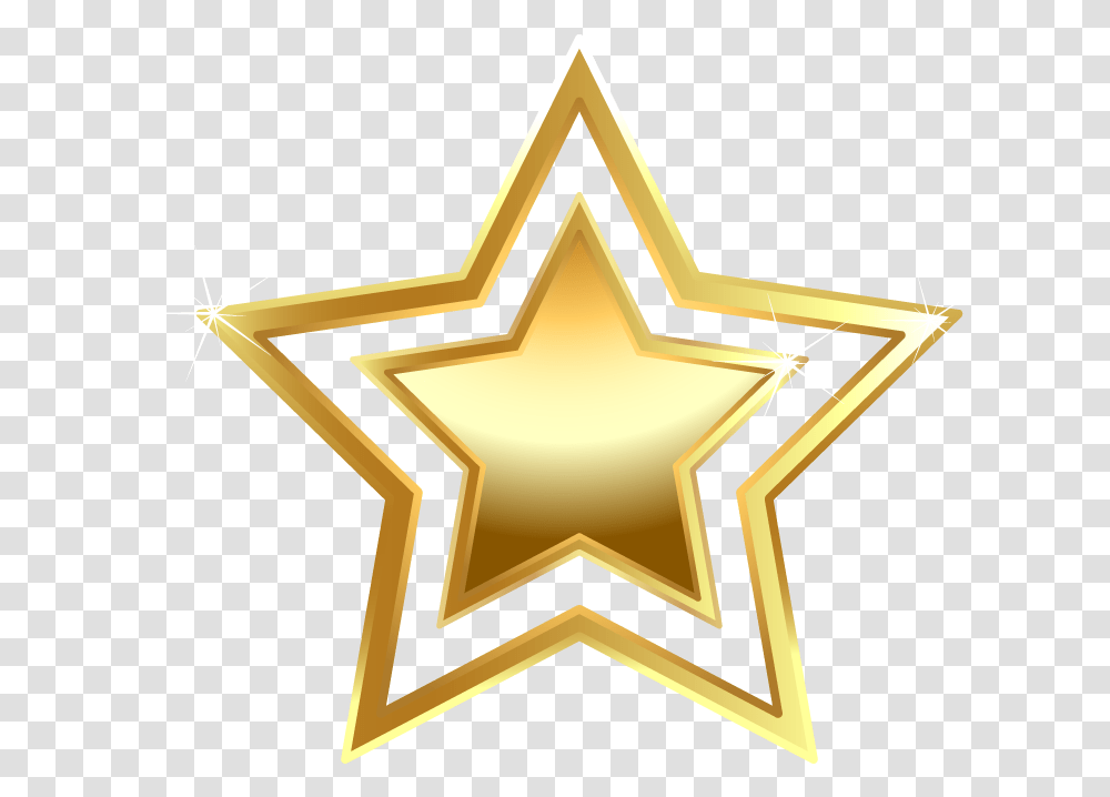Download Golden Shandong Triangle Symmetry Gold Stars Star Gold Star, Cross, Symbol, Star Symbol, Lighting Transparent Png