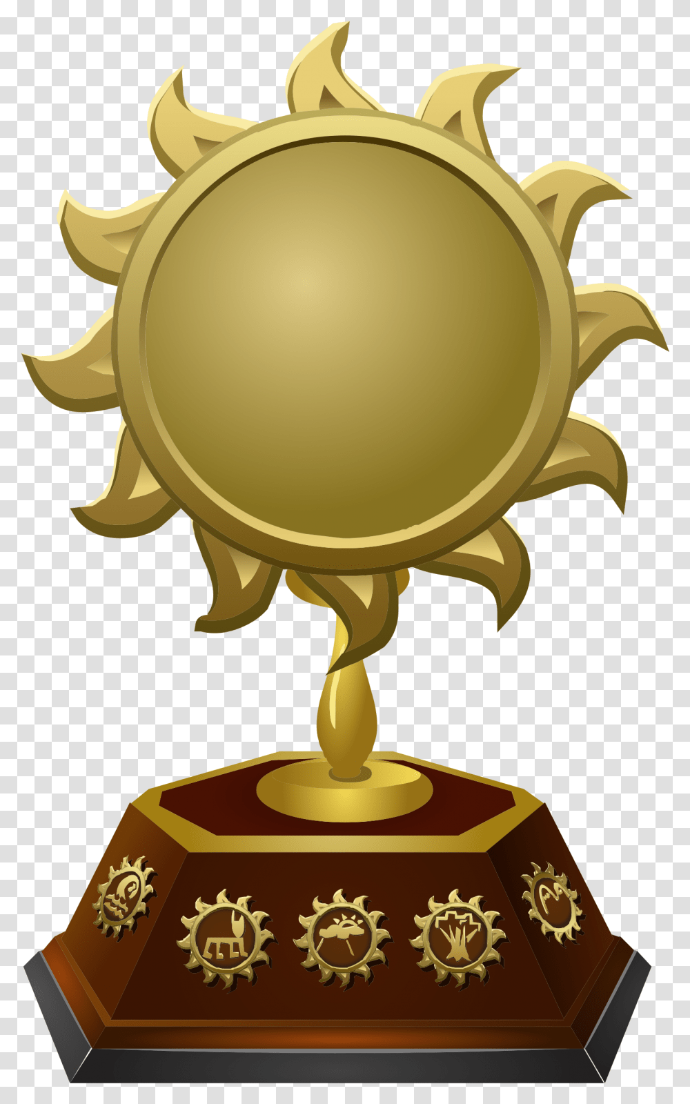 Download Golden Shape Star Drawing Cup Free Image Heaven And Hell Trophy, Lamp, Gold Medal Transparent Png