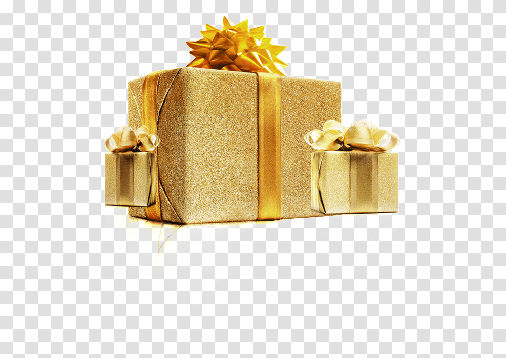 Download Golden Texture Gift Box Gold Gift Box, Wedding Cake, Dessert, Food, Treasure Transparent Png