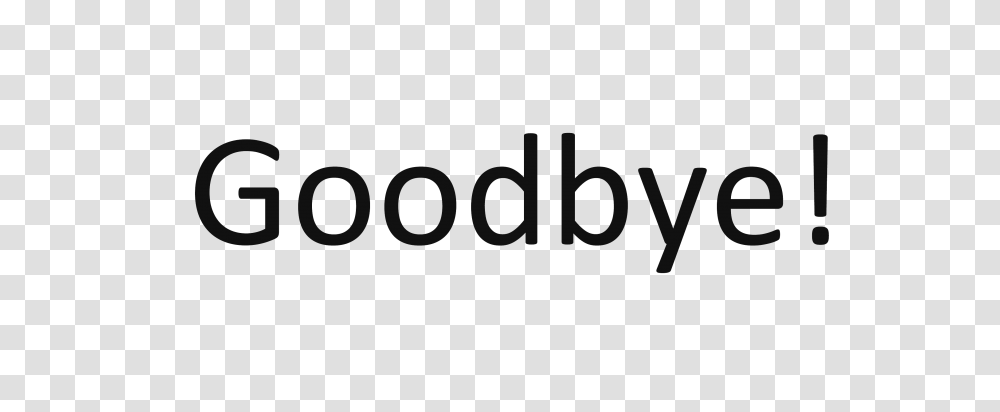 Download Goodbye Free Image And Clipart, Label, Word Transparent Png