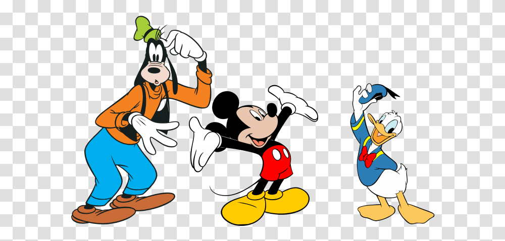 Download Goofy Mickey Donald And Goofy, Person, People, Hand, Beverage Transparent Png