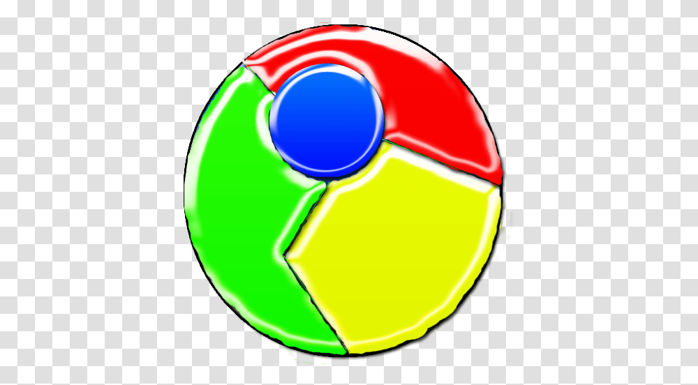 Download Google Chrome Icon Google Chrome Circle, Soccer Ball, Sport, Team, Sports Transparent Png
