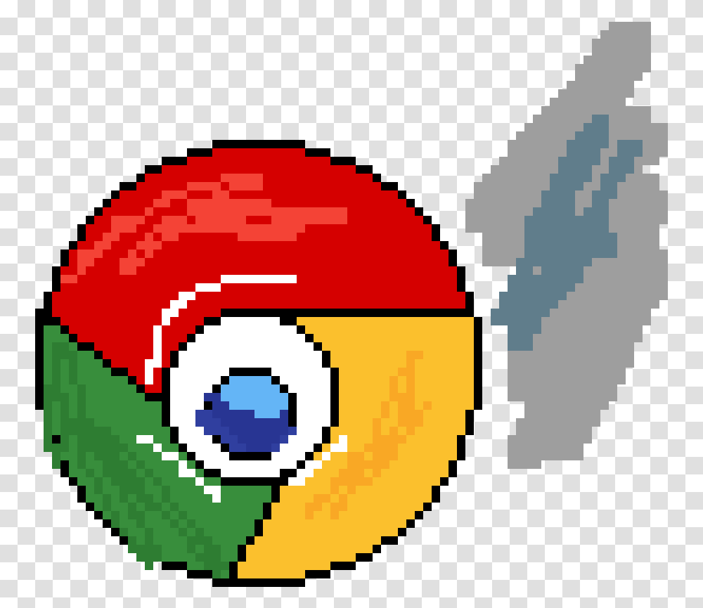 Download Google Chrome Logo Google Chrome Image With Rinnegan Minecraft, Text, Face, Rug, Symbol Transparent Png