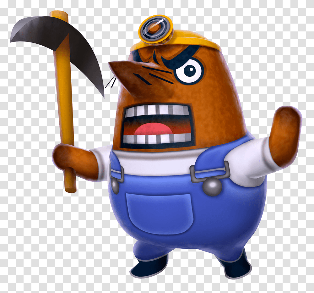 Download Gopher Clipart Mole Animal Resetti Animal Crossing, Toy, Robot Transparent Png