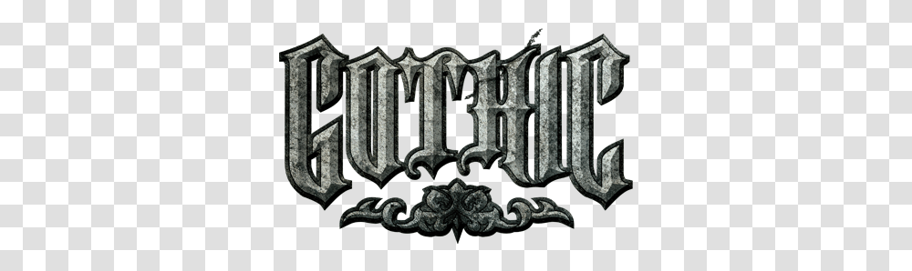Download Gothic Photos Gothic, Word, Text, Symbol, Logo Transparent Png