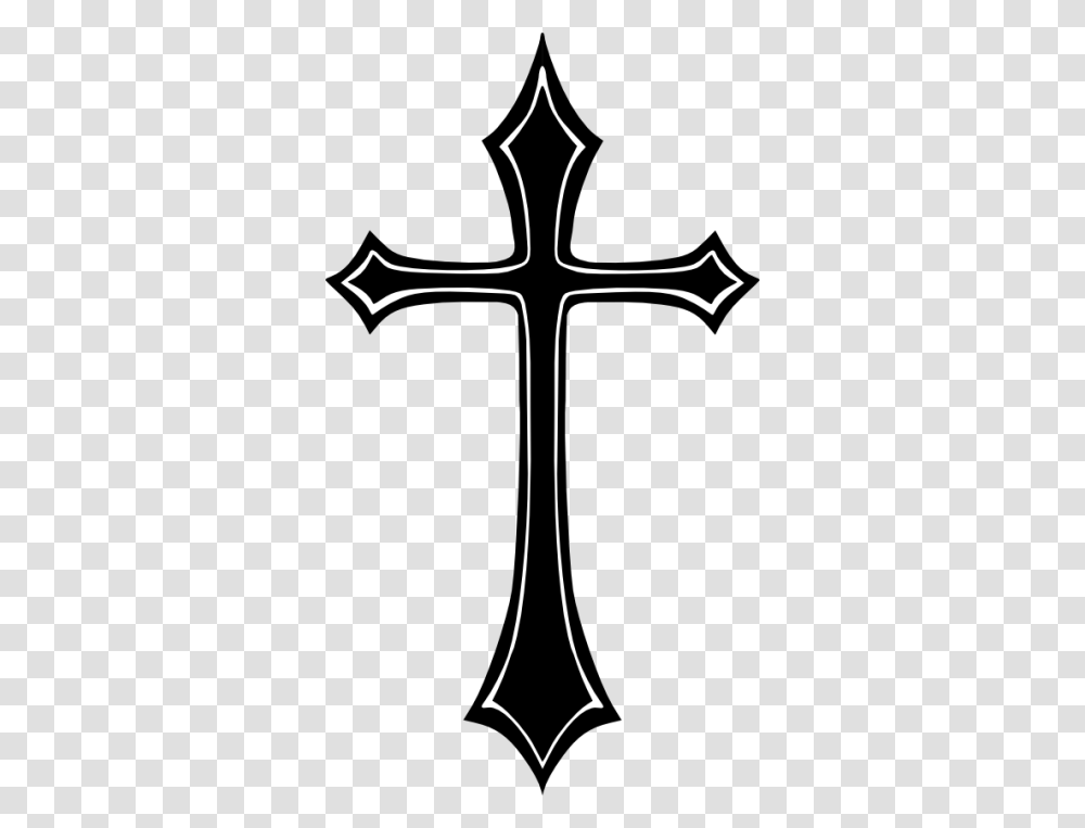 Download Gothic Tattoos Free Image And Clipart, Cross, Crucifix Transparent Png