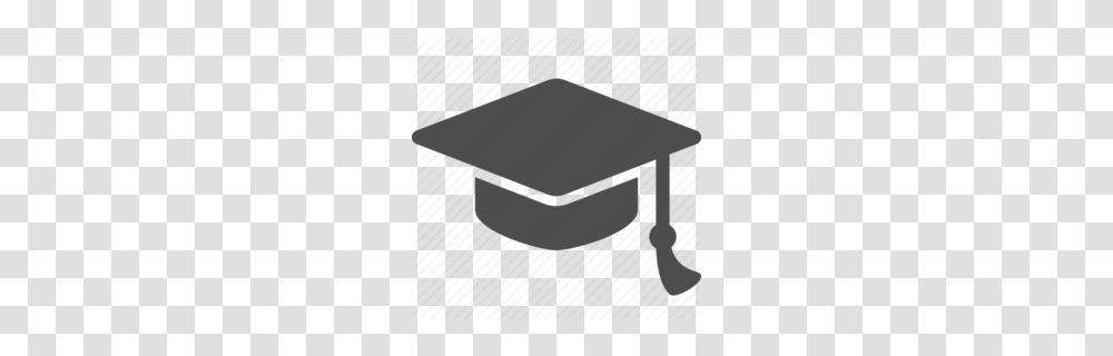 Download Graduate Hat Icon Clipart Square Academic Cap Graduation, Label, Triangle, Diamond Transparent Png
