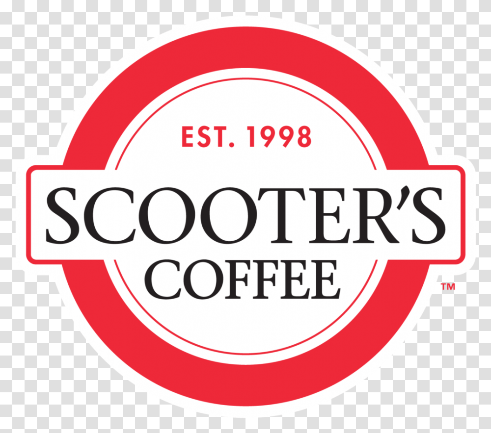 Download Grand Opening Scooters Coffee Coffee And Yogurt, Label, Text, Logo, Symbol Transparent Png