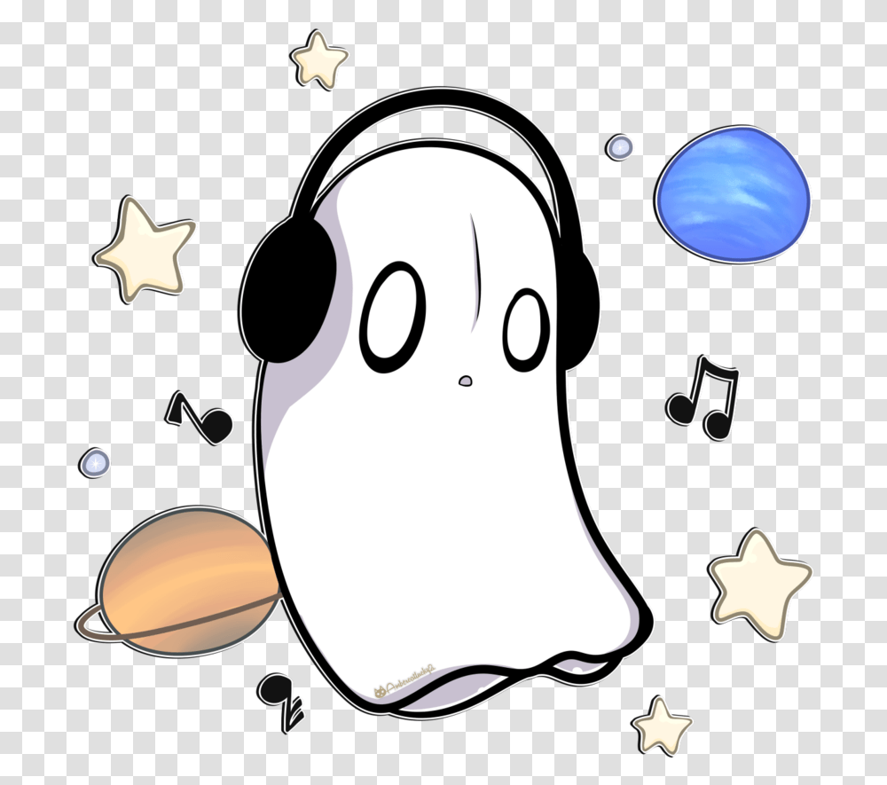 Download Graphic Freeuse Music Soothes The Soul Napstablook Undertale, Symbol, Star Symbol, Art, Graphics Transparent Png