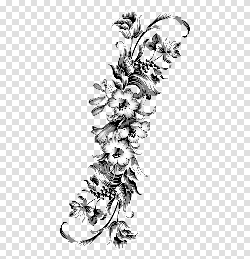 Download Graphic Library Stock Azalea Drawing Tatoo Flower Rose Tattoo, Graphics, Art, Floral Design, Pattern Transparent Png