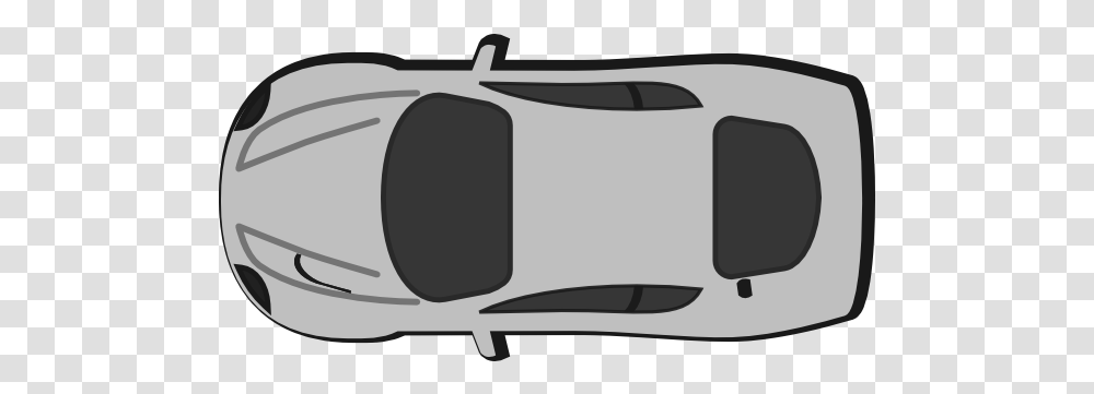 Download Gray Top View Clip Art Outline Of A Car Car Outline Top View, Cushion, Pillow, Weapon Transparent Png