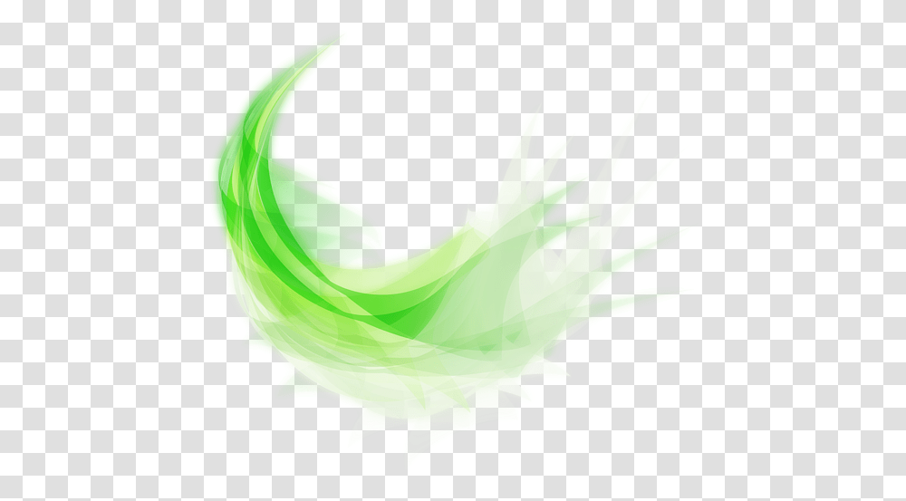 Download Green Abstract Lines Image Green Light, Plant, Dragon, Bird, Animal Transparent Png
