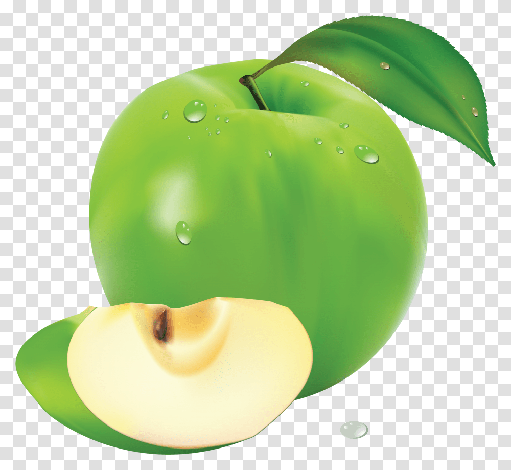 Download Green Apples Image For Free Vector Green Apple, Plant, Food, Peel, Fruit Transparent Png