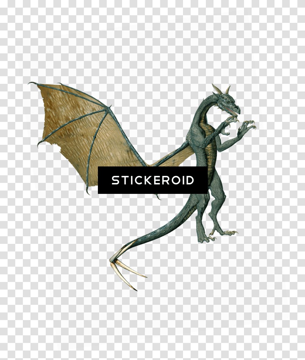 Download Green Dragon Image With No Portable Network Graphics, Lizard, Reptile, Animal, Mammal Transparent Png