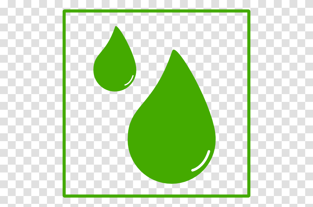 Download Green Drop Of Water Clipart Drop Clip Art, Droplet, Tennis Ball, Sport, Sports Transparent Png