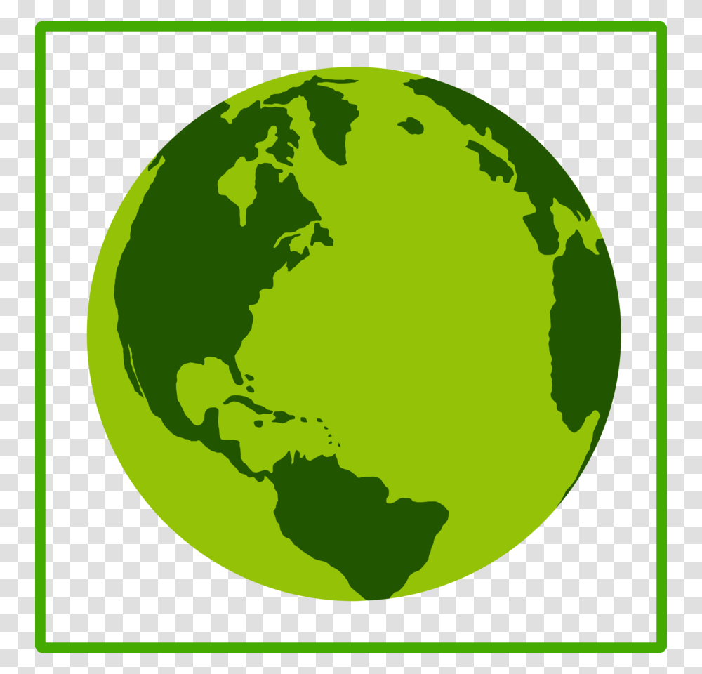 Download Green Earth Icon Clipart Earth Computer Icons Clip Art, Tennis Ball, Sport, Sports, Planet Transparent Png
