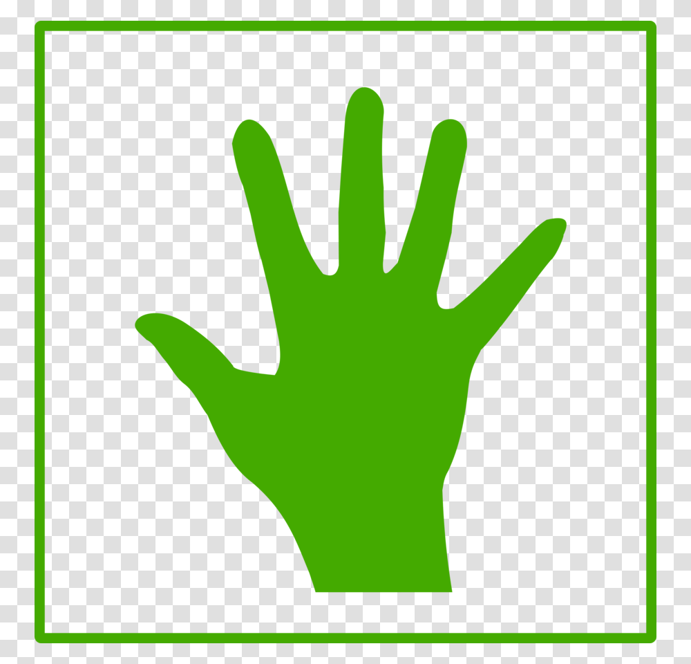 Download Green Hand Clip Art Clipart Computer Icons Clip Art, Apparel, Light, Silhouette Transparent Png