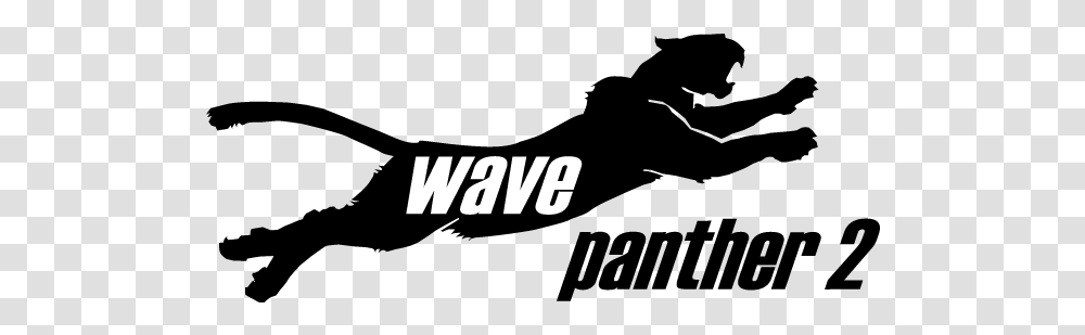 Download Green Panther Logo Jumping Panther Image With 2010 Wave Panther 2 Logo, Word, Symbol, Trademark, Text Transparent Png