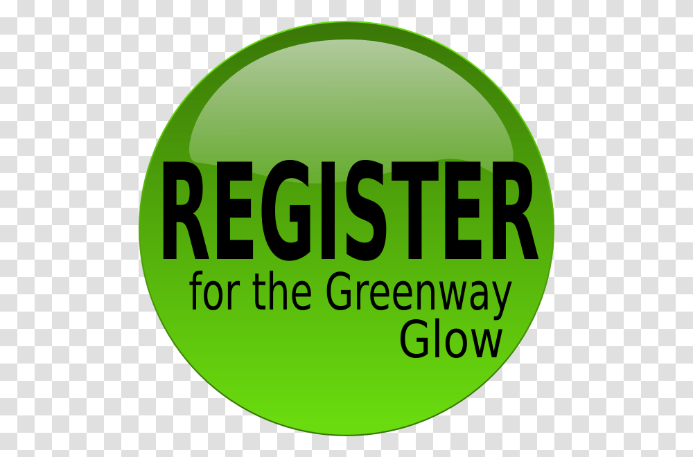 Download Green Register Button Bold Clipart, Label, Word, Logo Transparent Png
