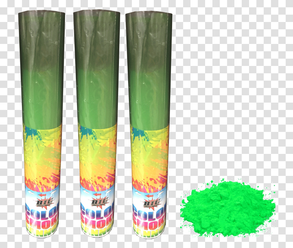 Download Green Smoke Cannons Large 8 1 Color Smoke Cannon Portable Network Graphics, Beer, Alcohol, Beverage, Drink Transparent Png