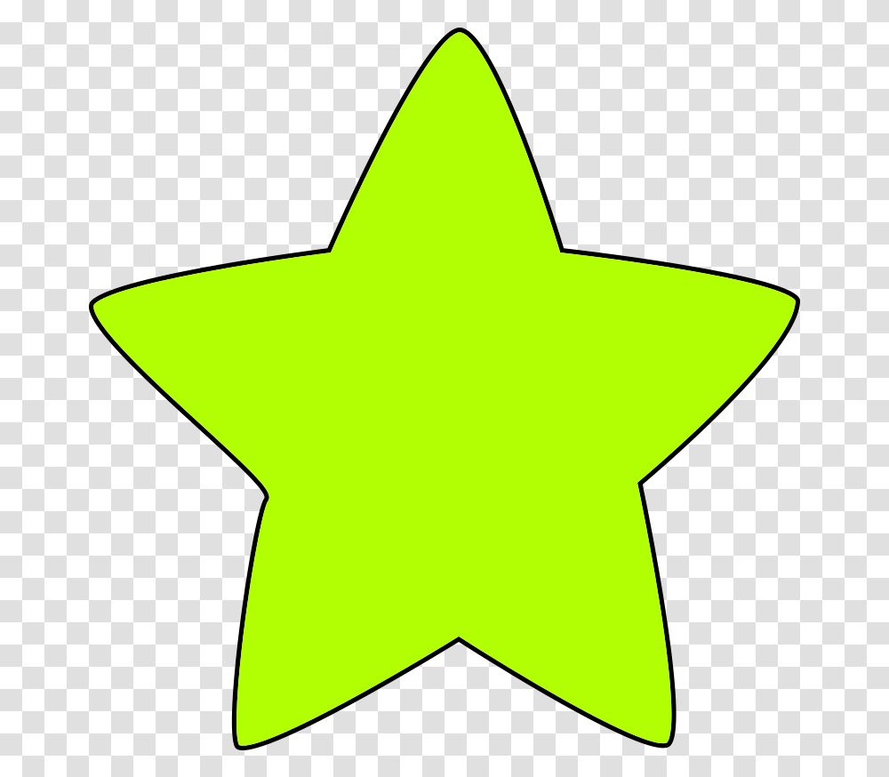 Download Green Star Image With Rounded Round Star Shape, Symbol, Star Symbol, Axe, Tool Transparent Png