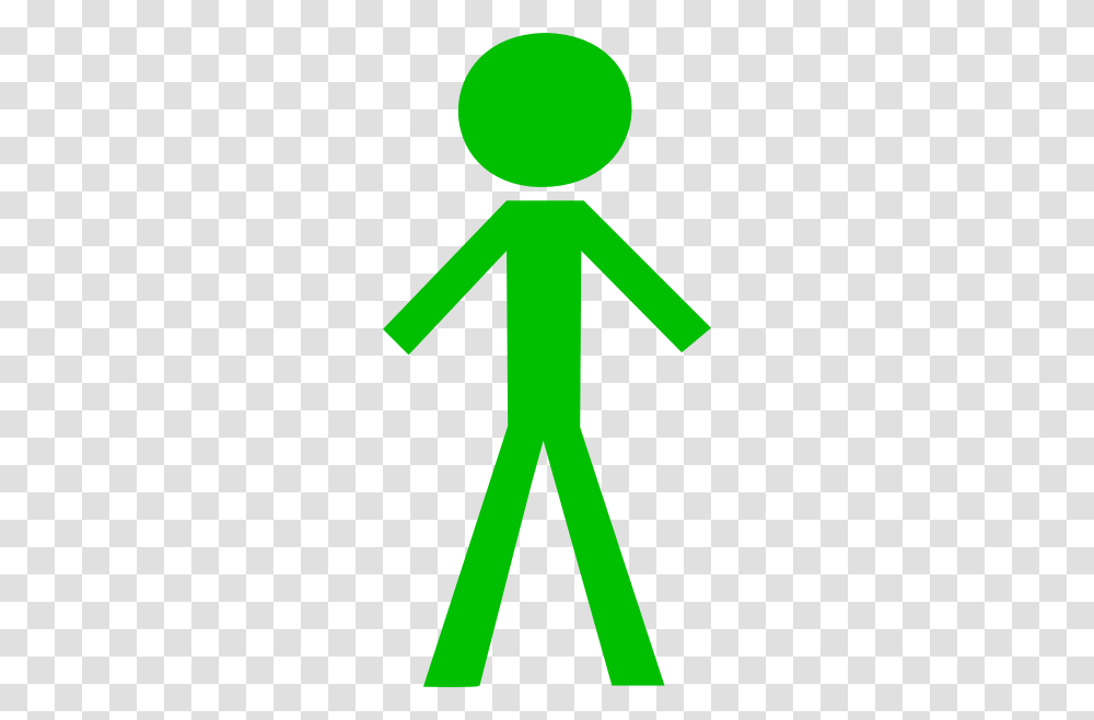 Download Green Stick Figure Clipart, Sign, Pedestrian, Road Sign Transparent Png
