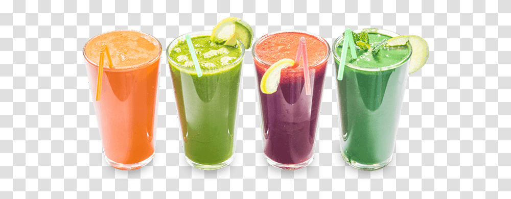 Download Green Veggie Juices Smoothie Full Size Apple Milkshake, Plant, Citrus Fruit, Food, Beverage Transparent Png