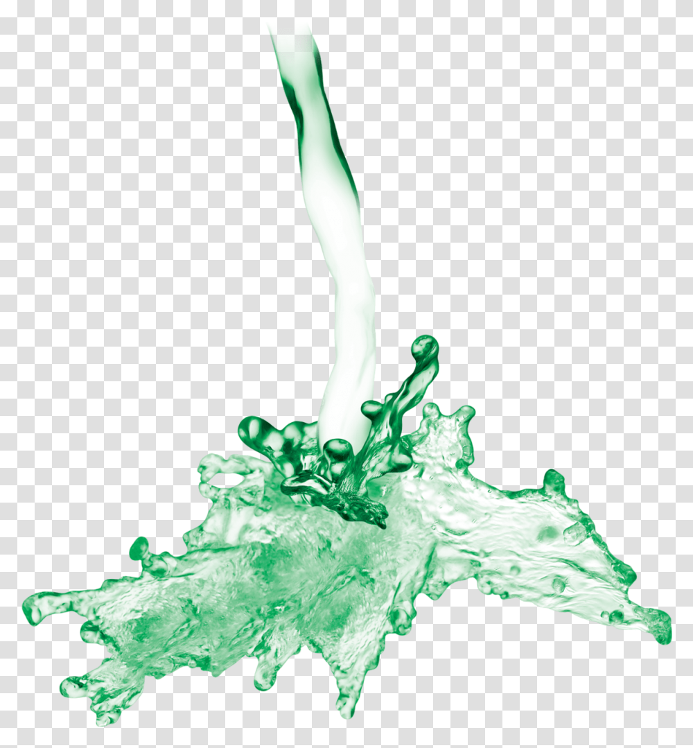 Download Green Water Splash Image With No Background Green Liquid Splash, Beverage, Drink, Lighting, Outdoors Transparent Png
