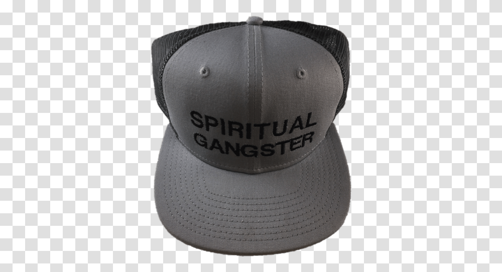 Download Grey Spiritual Gangster Hat Baseball Cap, Clothing, Apparel Transparent Png
