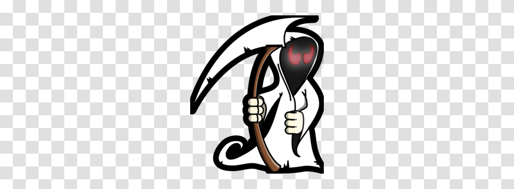 Download Grim Reaper Logo Clipart Death Clip Art, Hand, Helmet, Apparel Transparent Png