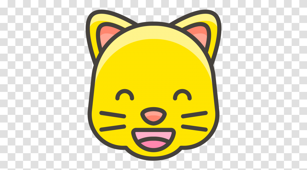 Download Grinning Cat Face With Smiling Eyes Emoji Easy To Cute Drawings Of Animals Easy, Backpack, Bag, Label Transparent Png