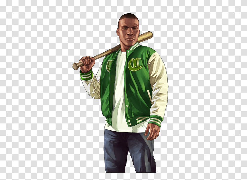 Download Gta 5 Graphic Gta 5 Franklin, Clothing, Person, People, Sleeve Transparent Png