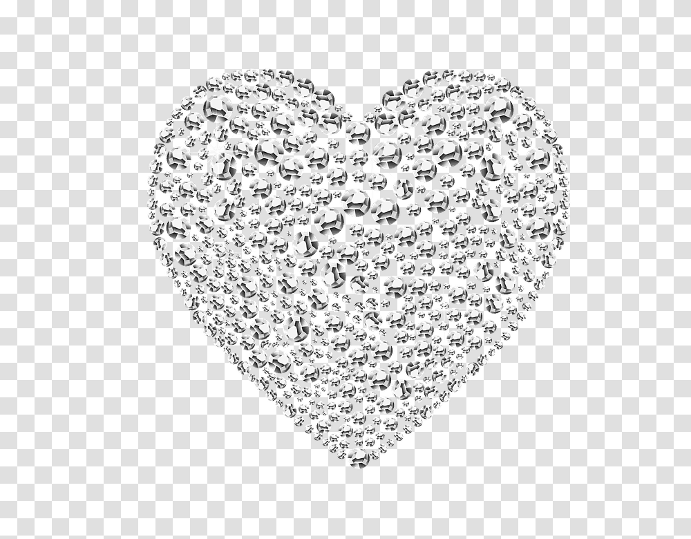 Download Guide Heart Shape Diamond Diamond Shape With Diamond, Gemstone, Jewelry, Accessories, Accessory Transparent Png