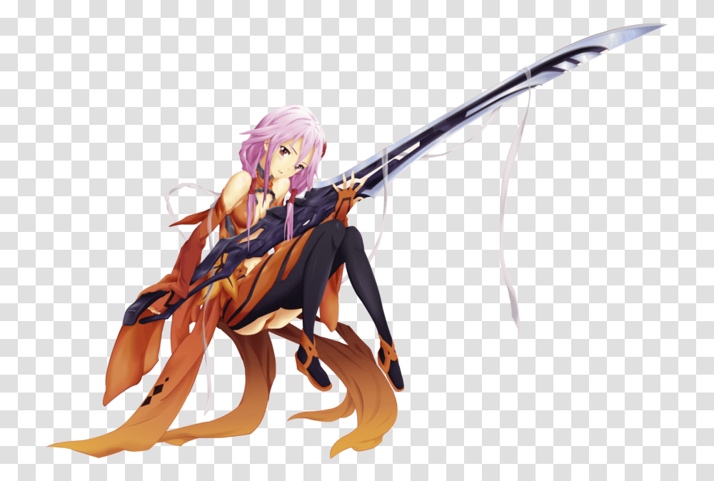 Download Guilty Crown Clipart For Designing Projects, Bow, Person, Manga, Comics Transparent Png
