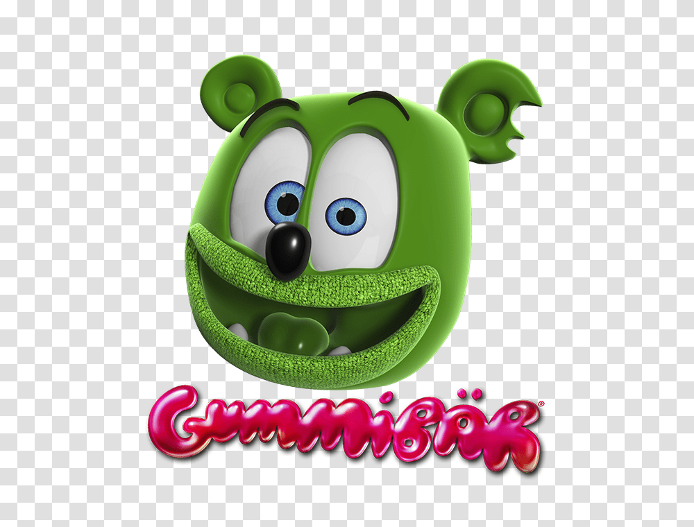 Download Gummy Bear Logo Image La La Love To Dance I Am Your Gummy Bear, Plant, Birthday Cake, Food, Green Transparent Png