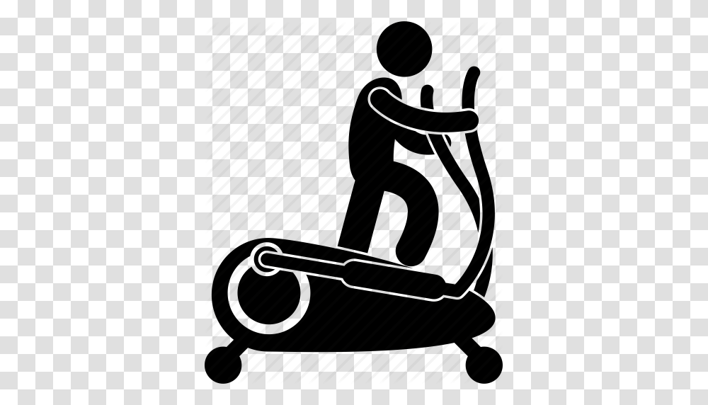 Download Gymnasium Icon Clipart Fitness Centre Exercise Equipment, Piano, Leisure Activities, Musical Instrument, Kneeling Transparent Png