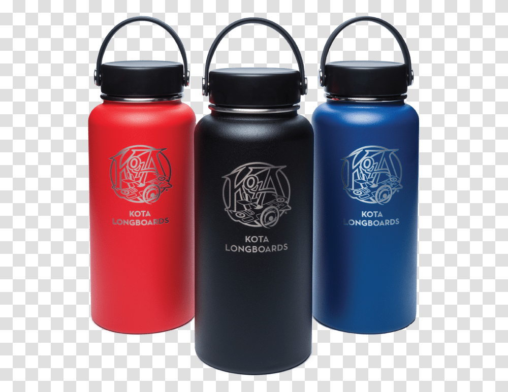 Download H2o Water Bottle Full Size Image Pngkit, Cylinder, Shaker, Beer, Alcohol Transparent Png