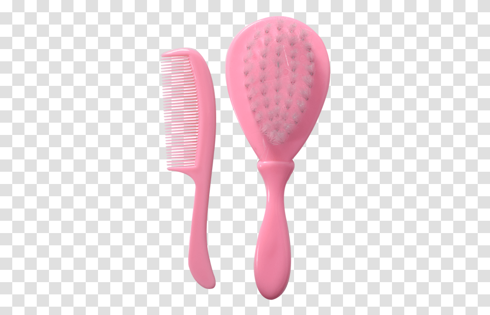 Download Hair Brush And Comb Heart Full Size Image Brush, Spoon, Cutlery, Glass, Tool Transparent Png