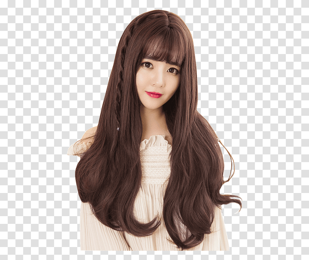 Download Hair Show Fshow Air Bangs Wig Lace Wig, Toy, Person, Human, Doll Transparent Png
