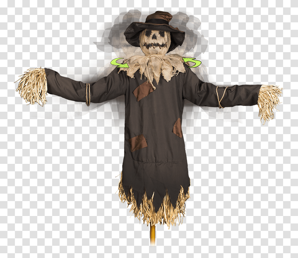 Download Halloween Costume Hat Full Size Image Pngkit Scarecrow, Person, Human Transparent Png