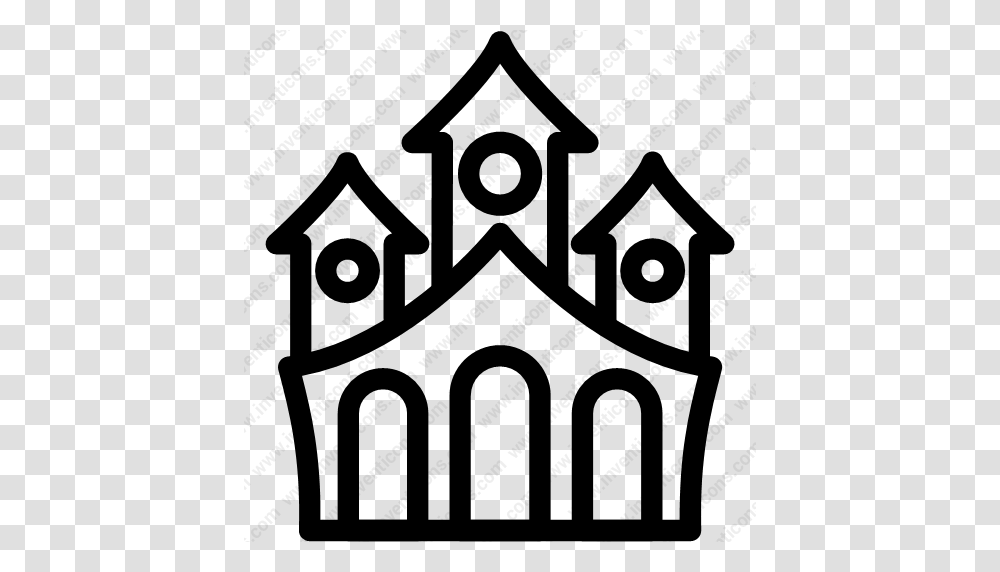 Download Halloweenhauntedhorrorhouseoldold House Icon, Gray, World Of Warcraft Transparent Png