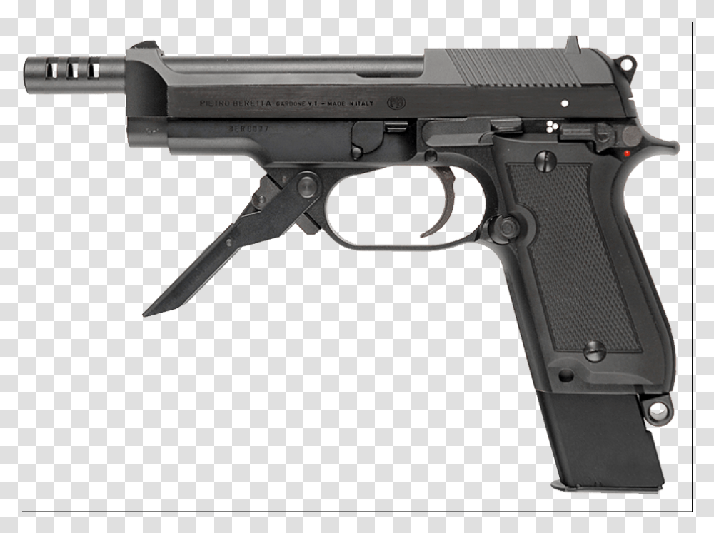 Download Handgun Clipart 93r Pistol, Weapon, Weaponry Transparent Png