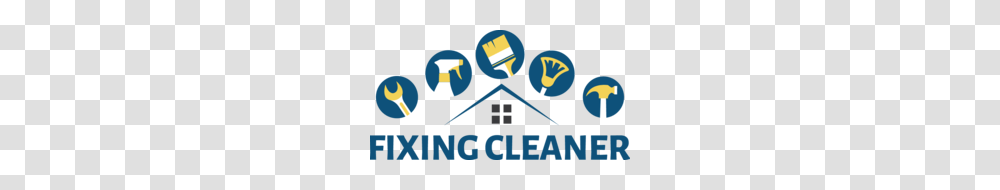 Download Handyman Cleaning Logo Clipart Logo Commercial Cleaning, Poster, Advertisement Transparent Png