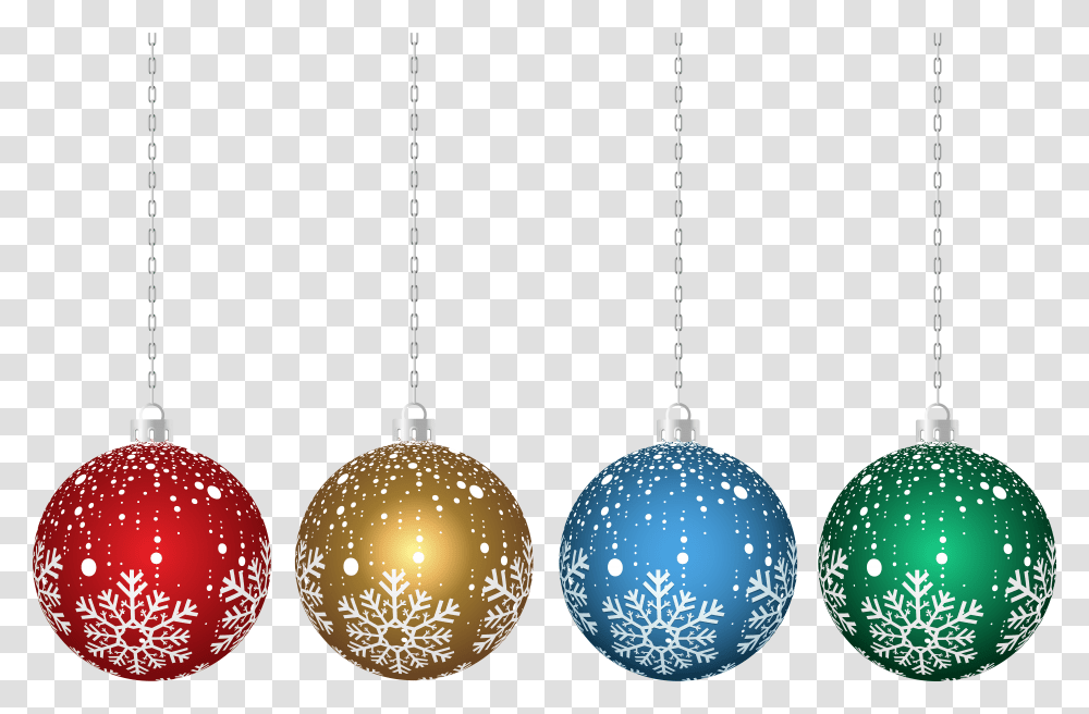Download Hanging Christmas Ornaments Background Christmas Balls Clipart Transparent Png
