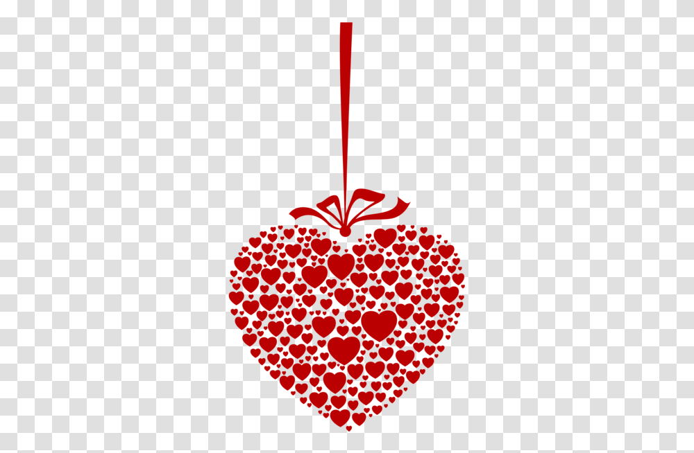 Download Hanging Heart Clip Art Image Pendurado, Plant, Fruit, Food, Rug Transparent Png