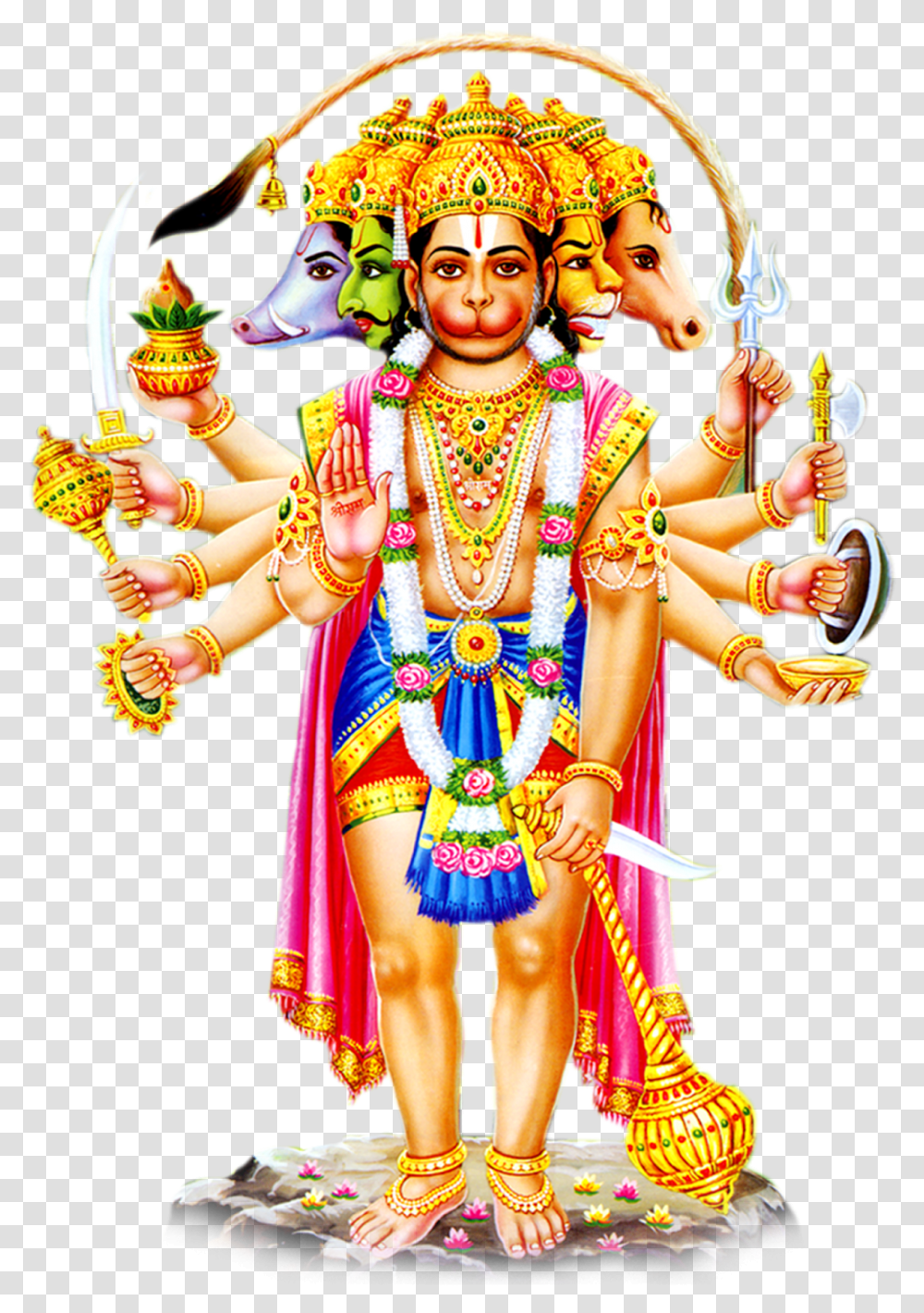 Download Hanuman Hd Hanuman Jayanti Pana Sankranti, Person, Crowd, Festival, Performer Transparent Png