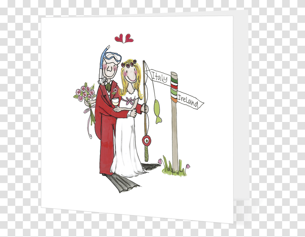 Download Happy Couple 5404b43cead29 Good Luck With New Job Cartoon, Drawing, Doodle, Advertisement, Text Transparent Png