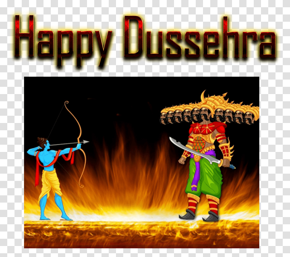 Download Happy Dussehra Hd Images Wallpapers Source Dussehra Celebration, Person, Human, Bow, Archery Transparent Png
