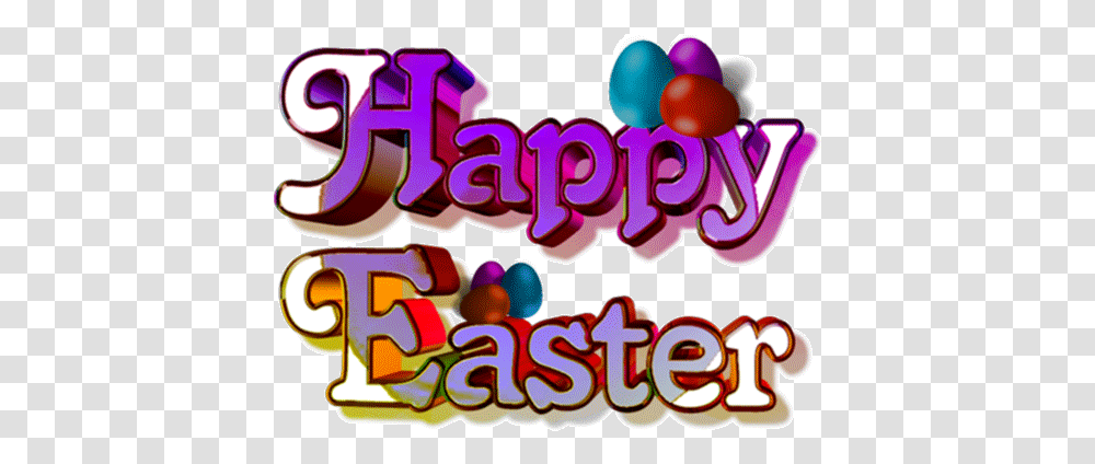 Download Happy Easter Happy Easter Transparents Logo Happy Easter Images Moving, Text, Food, Alphabet, Super Mario Transparent Png