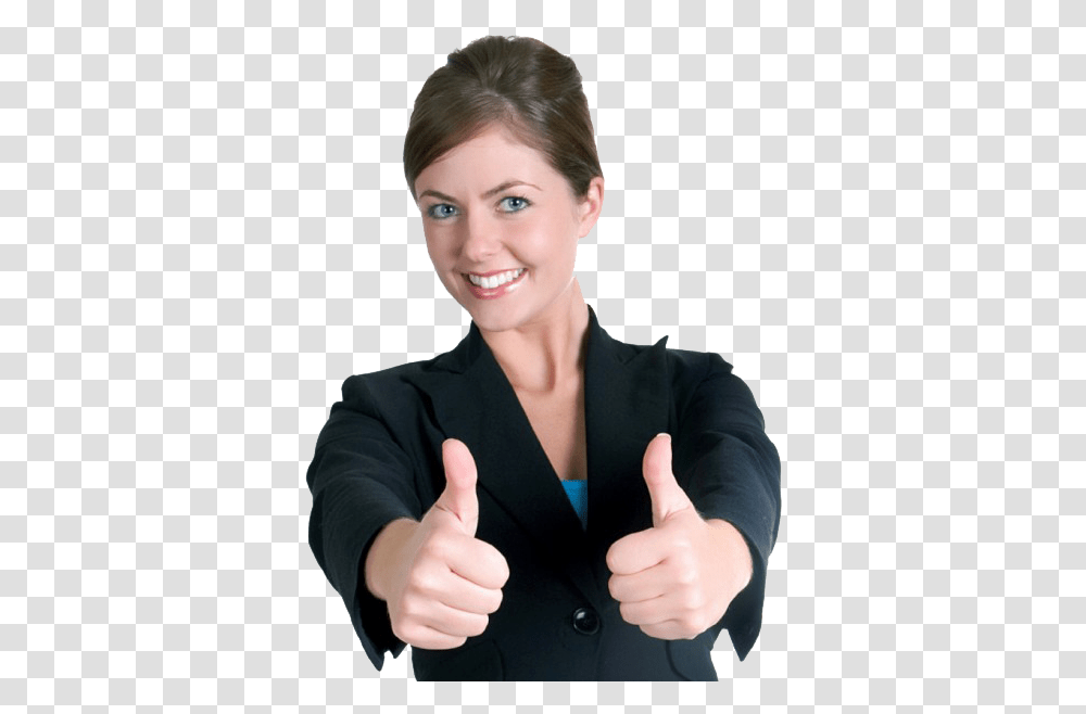 Download Happy Girl Thumbs Up, Person, Human, Finger, Female Transparent Png